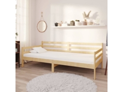 Cama De Solteiro | Camas Para Quarto | Sofá-cama Com Colchão 90x200 Cm Pinho Maciço