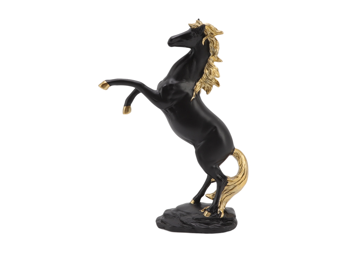 Estátua De Cavalo Resina Para Decoração E Prosperidade