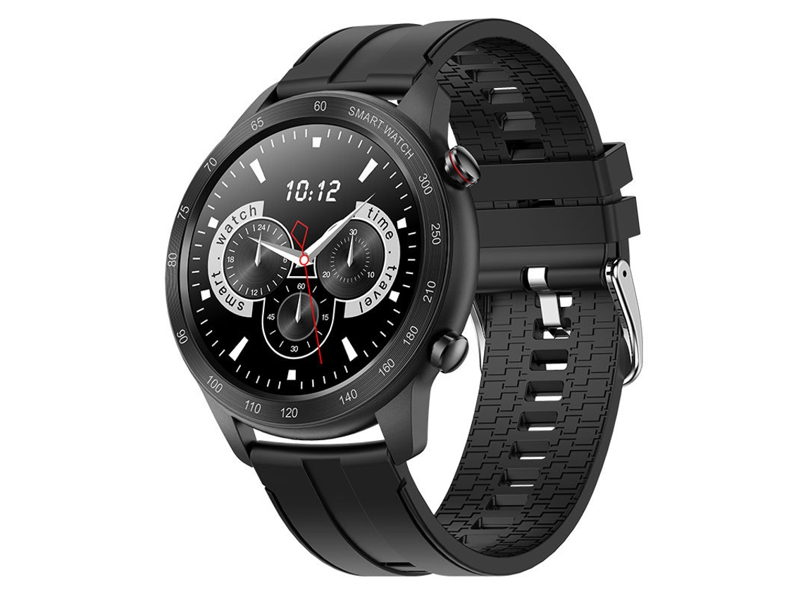 Smartwatch YIZHOOD Te510 Monitor de Frequência Cardíaca Ip68 À Prova de Água Preto