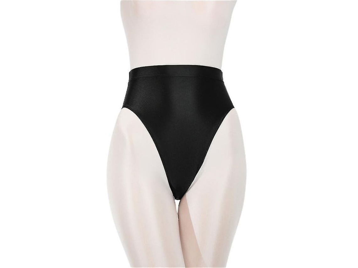 2026 calcinhas de Seda Brilhante Alto Corte Calcinhas Feminino Luxo Satinado