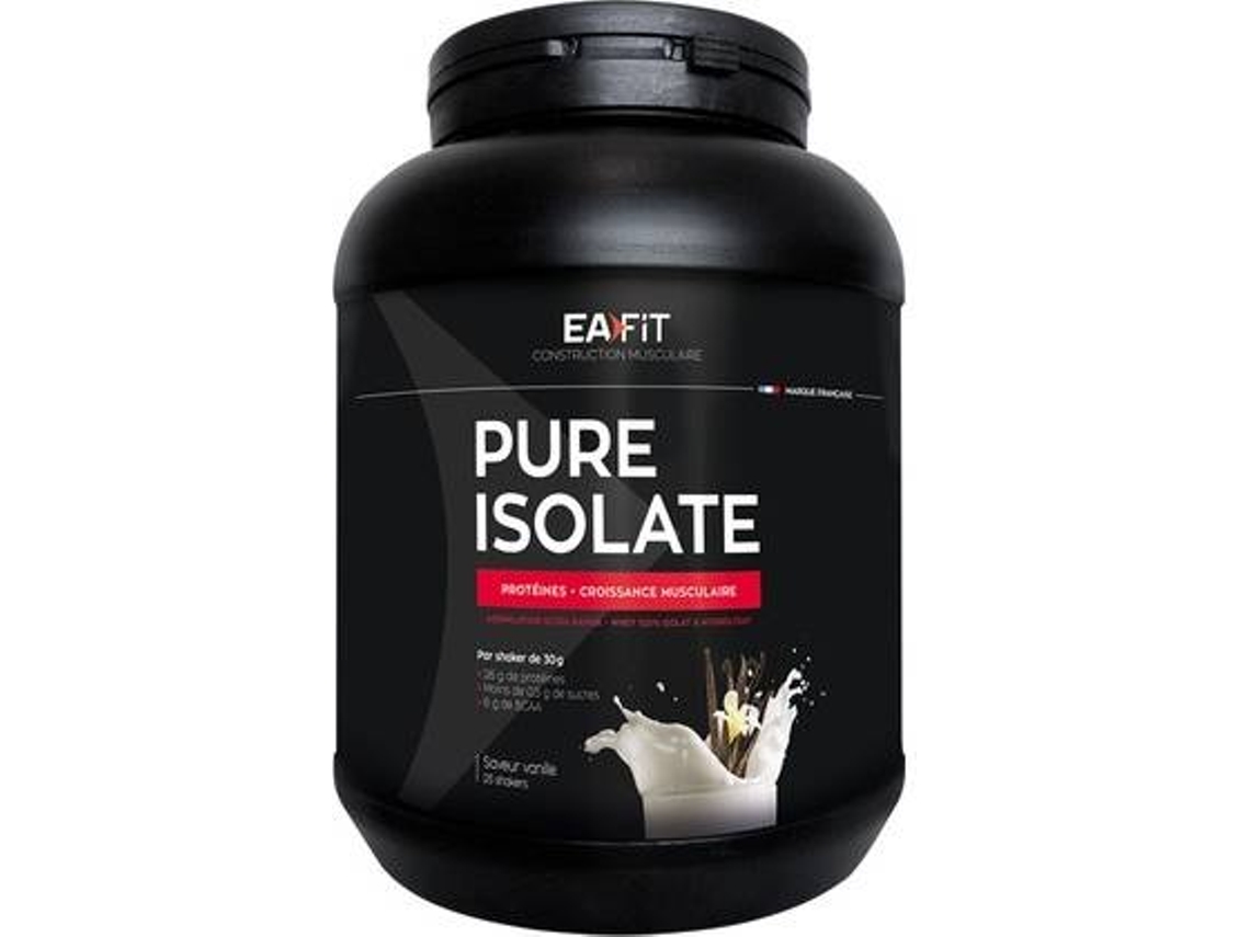 Suplemento Alimentar EAFIT Pure Isolate Vanilla (750 g de pó (Baunilha))