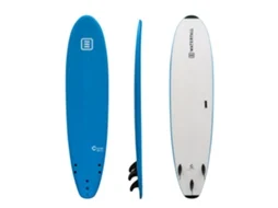Prancha de Surf WATERFALL Core 8' Azul + Quilhas + Leash