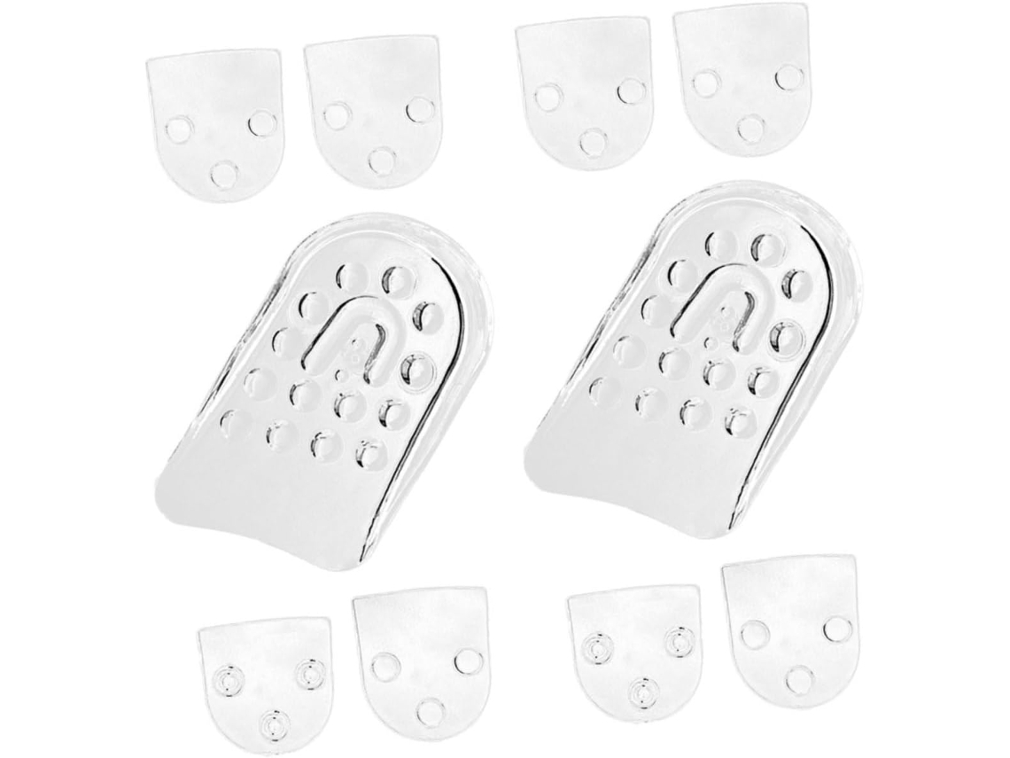 Palmilhas Transparentes Ajustáveis Em Altura Para Homens E Mulheres, Ideais Para Calçados Casuais E Formais
