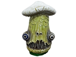 Ornamento De Cogumelo Resina Design Mutante Horror Halloween
