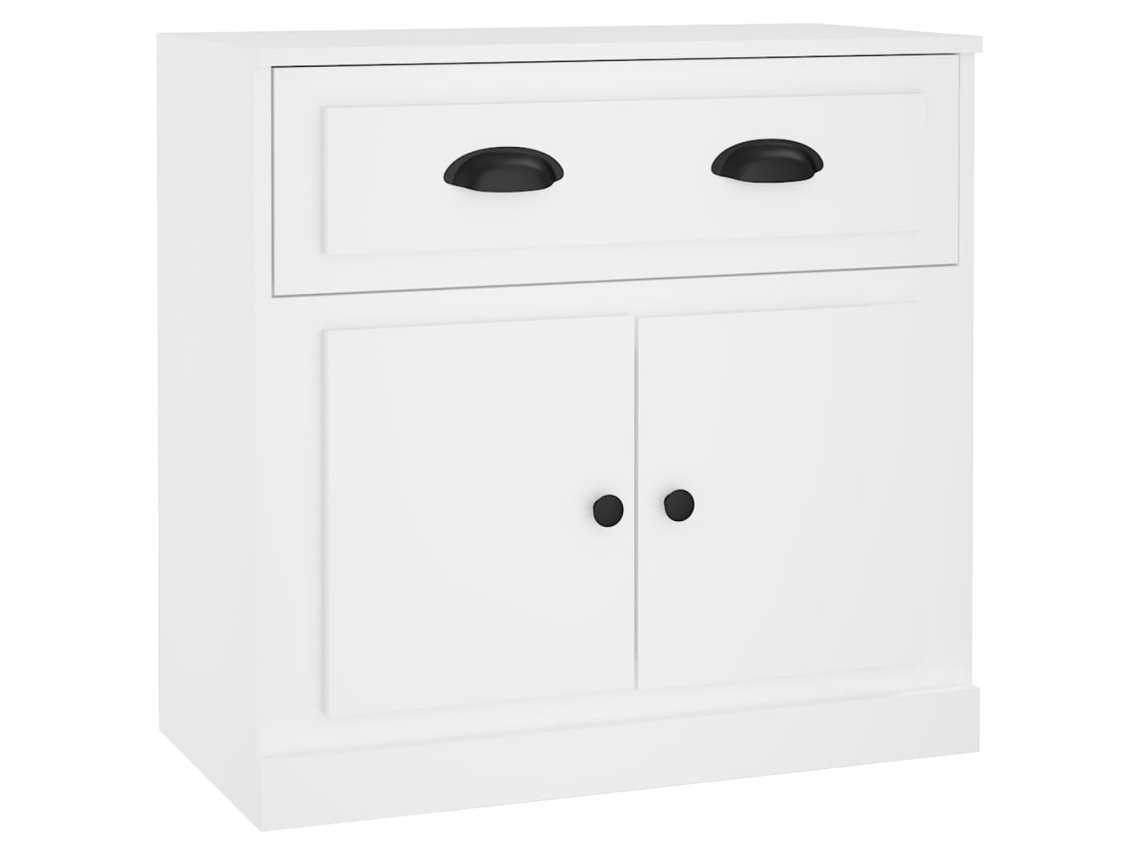 Sideboard, Sideboards Vidaxl Branco Madeira Processada (n/a)