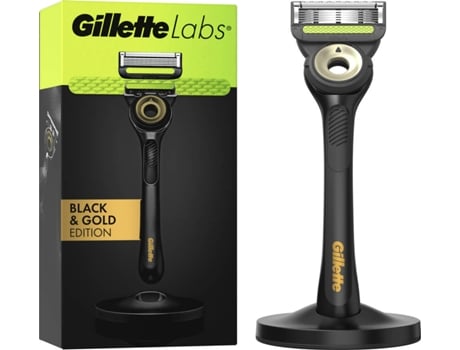 Conjunto Oferta GILLETTE Labs Máquina Barbear com Barra Exfoliante + Estojo Viagem