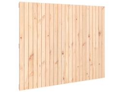 Wall Headboard, Wall Headboards Vidaxl Marrom Madeira De Pinho (146.5 X 110 Cm)