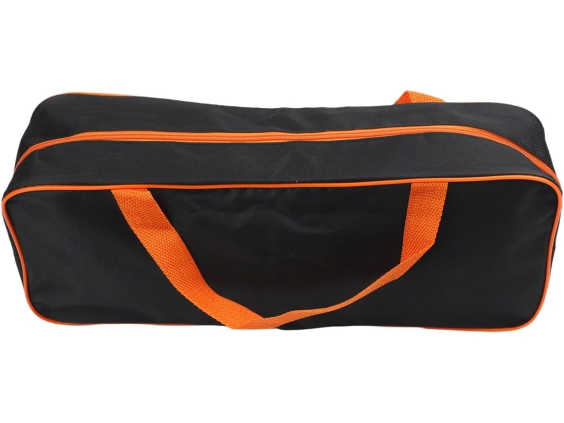Bolsa de ferramentas portátil resistente com estojo para acessórios de aspirador de pó, Preta, tamanho médio, Caixa De