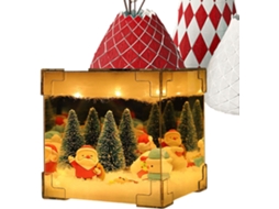 Luz Noturna Piscante Decoração De Natal Usb Para Quarto