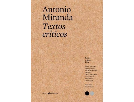 Livro Textos Críticos #7 de Antonio Miranda (Espanhol)