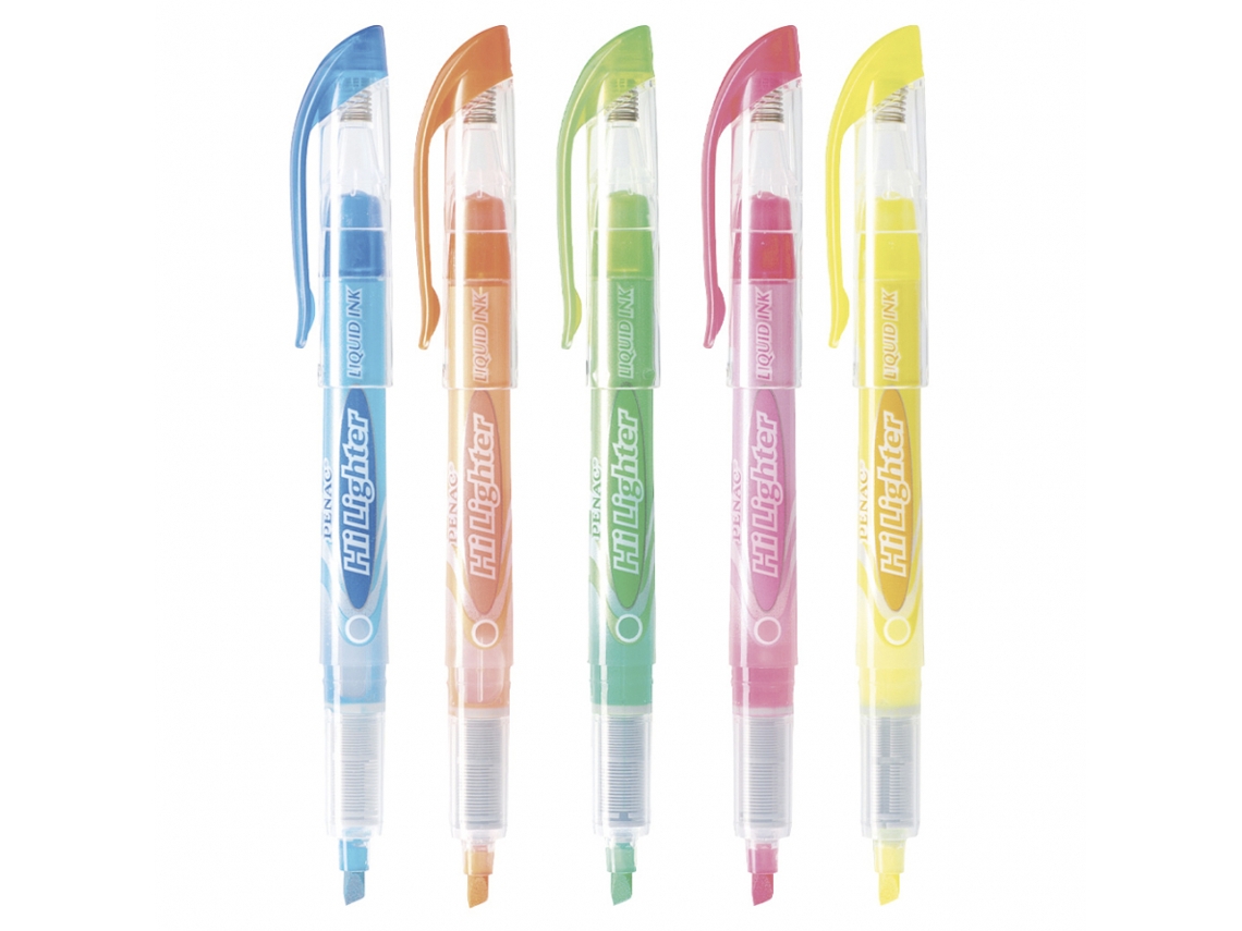 Marcador Fluorescente PENAC Rosa