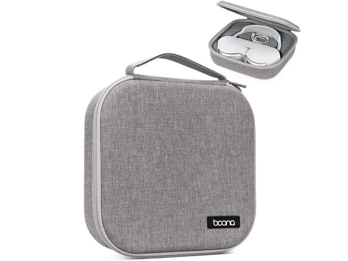 2026-estuche De Protección Para Auriculares Apple Airpods Max De Shell Duro Eva Gris