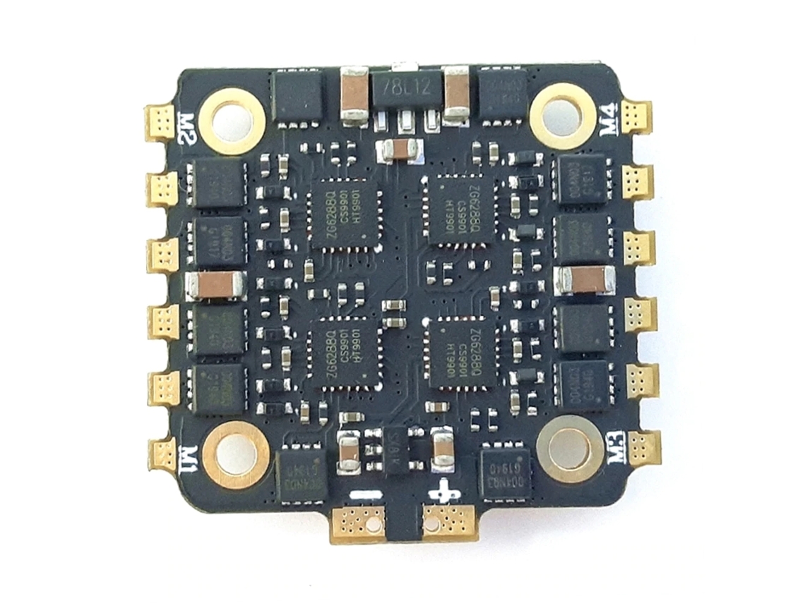 Esc Brushless 20x20mm Darwinfpv 30a 2 6s Blheli_s 4 em 1 com Suporte para Dshot1200 para Drones de Corrida Fpv. MDUG
