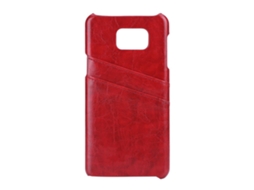 Capa de Couro LAXISCREED para Samsung Note5 Vermelha