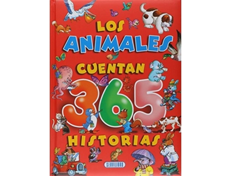 Livro Animales Cuentan 365 Historias, Los de Dolores Lanzas (Espanhol)