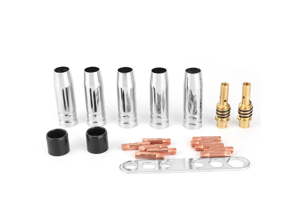 Bico De Solda De Contato De 12 Mm E 0,8 Mm, 20 Peças/conjunto, Adequado Para Tocha Mag/mig/mb15/mb14 Slowmoose