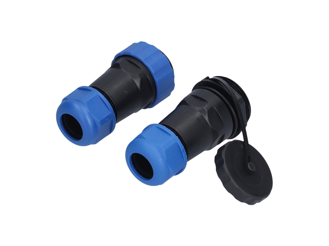 Conector Aéreo Impermeável 3 Pinos Macho Fêmea