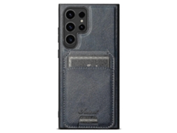 25-26 Suteni H15 Oil Eax Leather Detachable Wallet Back Phone Case