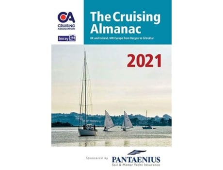 Livro Cruising Almanac 2021 de The Cruising Association (Inglês)