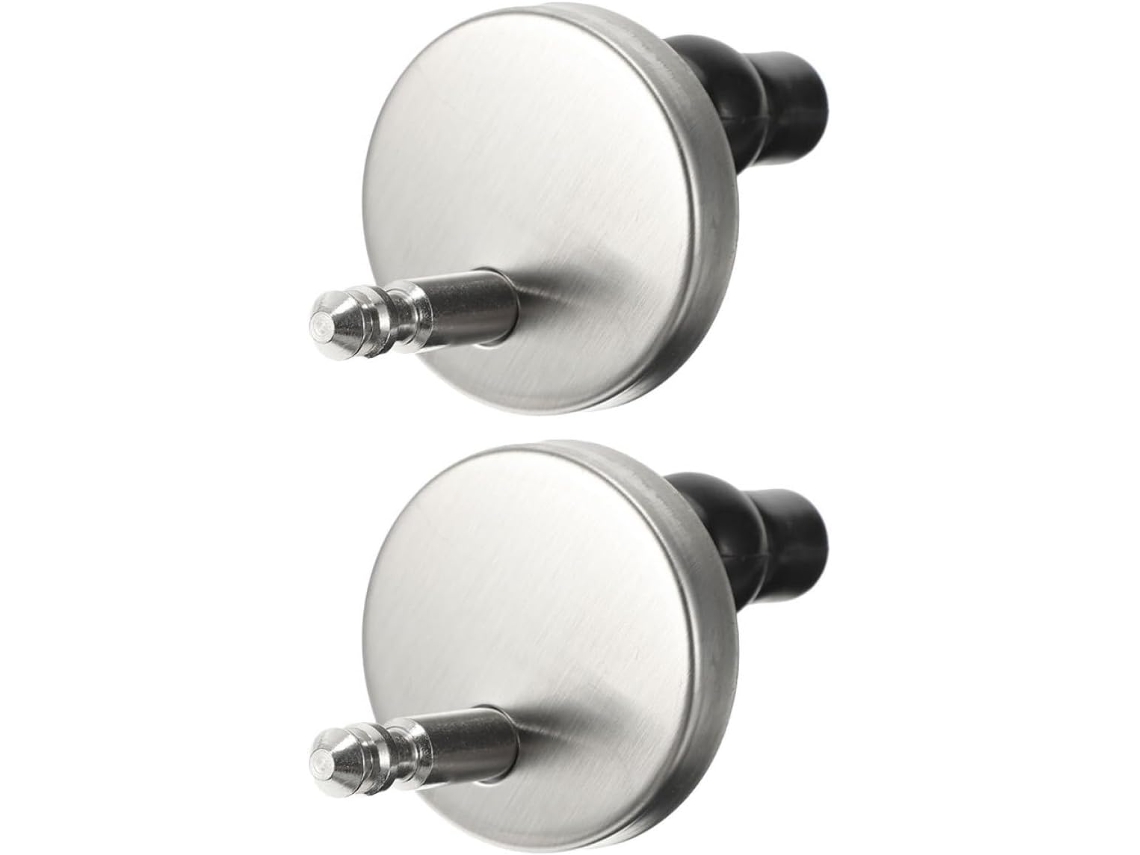 Conjunto De 2 Peças De Fixação Para Assento Sanitário, Acessórios Estéticos Em Aço Inoxidável.