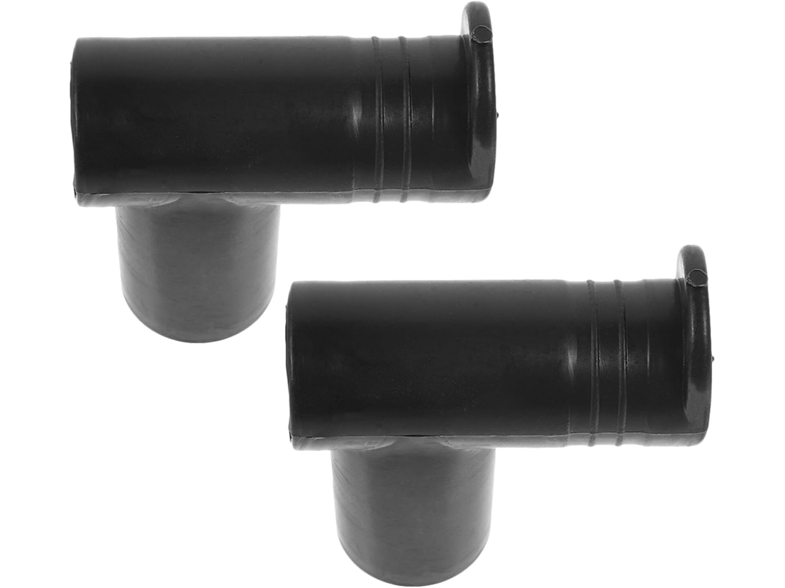 Slowmoose Conector Ângulo Reto 2pç P/ Varal, Plástico Preto.