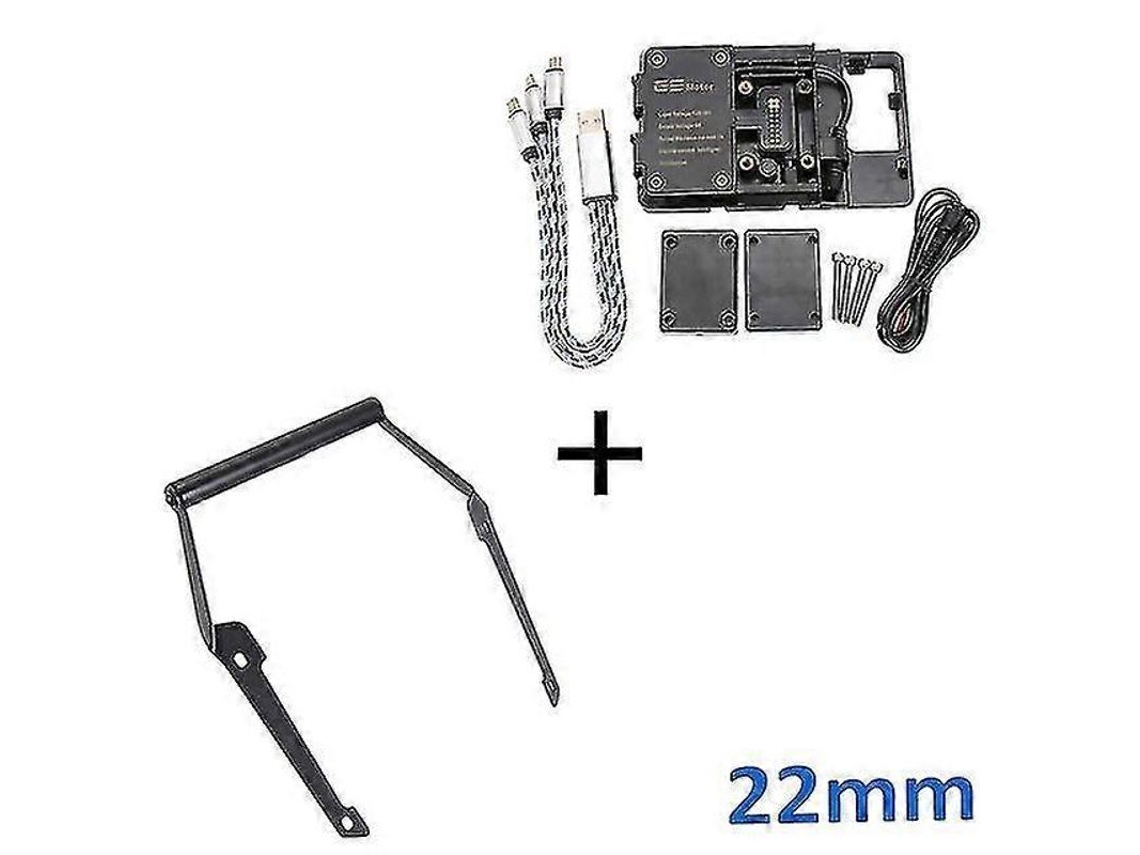 Suporte de Telefone YURU para Honda NC750D/NC700D, Metal, 22mm