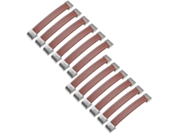 Conjunto De 12 Puxadores Para Portas Armários E Closets, Puxadores De Couro Pu Para Gavetas E Móveis Cozinha