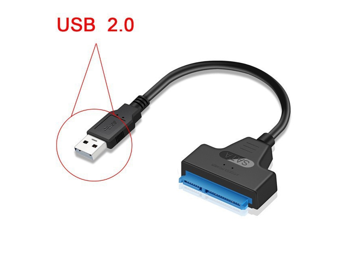 Conversor USB 2.0 para SATA, adaptador de disco rígido Cuich