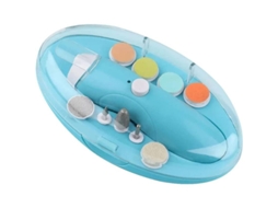 Aparador de Unhas para Bebê com Luz Led, Kit de Manicure com Lixadeira Elétrica Silenciosa