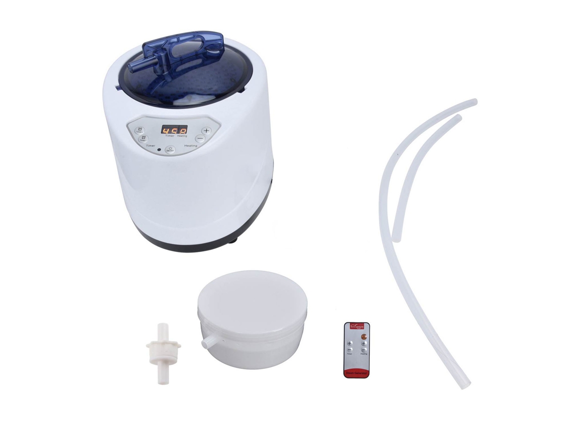 Máquina de Vapor Sauna 1000w Gerador Portátil Fumigação Spa Casa com Plug UK Primerox