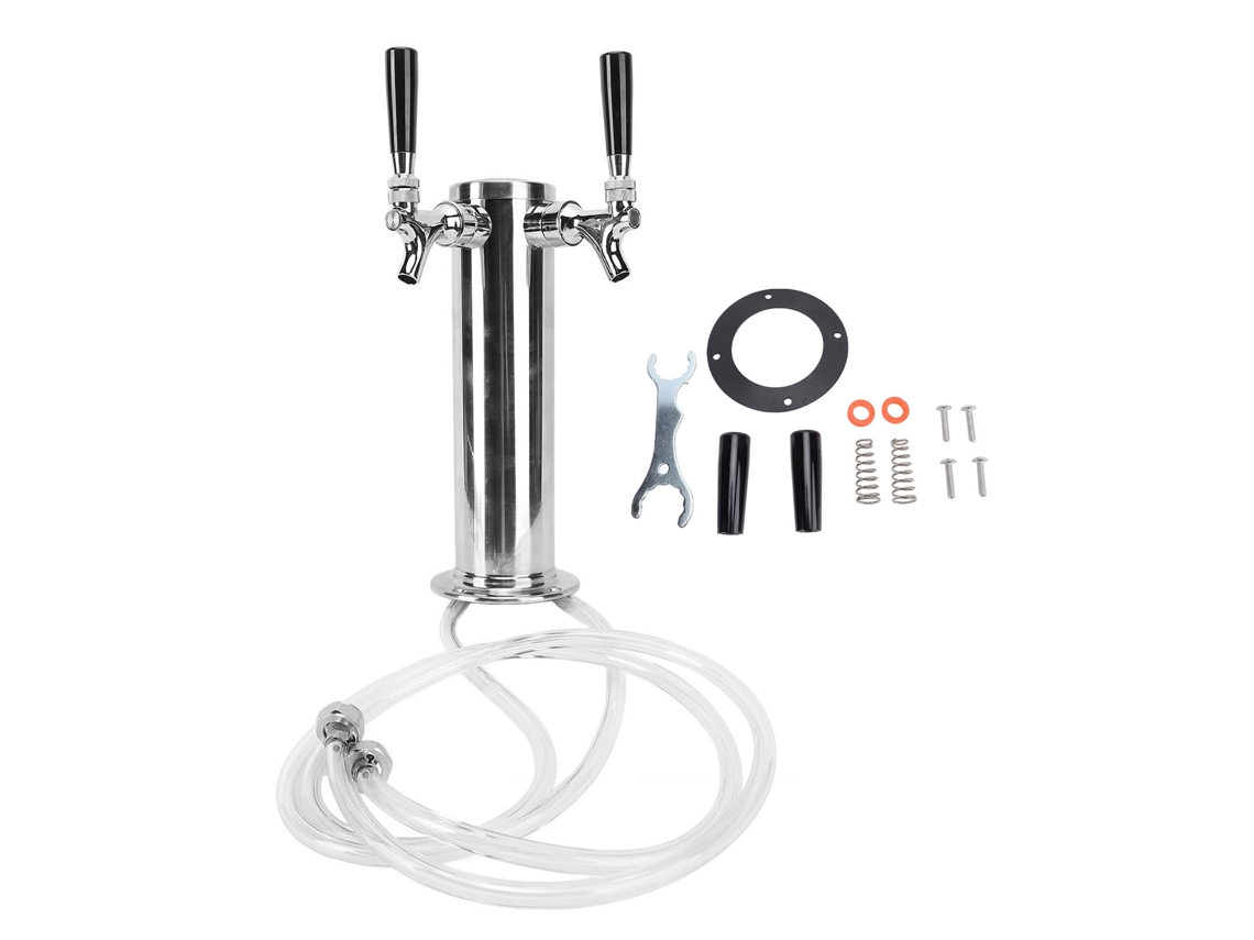 Torre de Cerveja Dual Tap Inox LAXISCREED