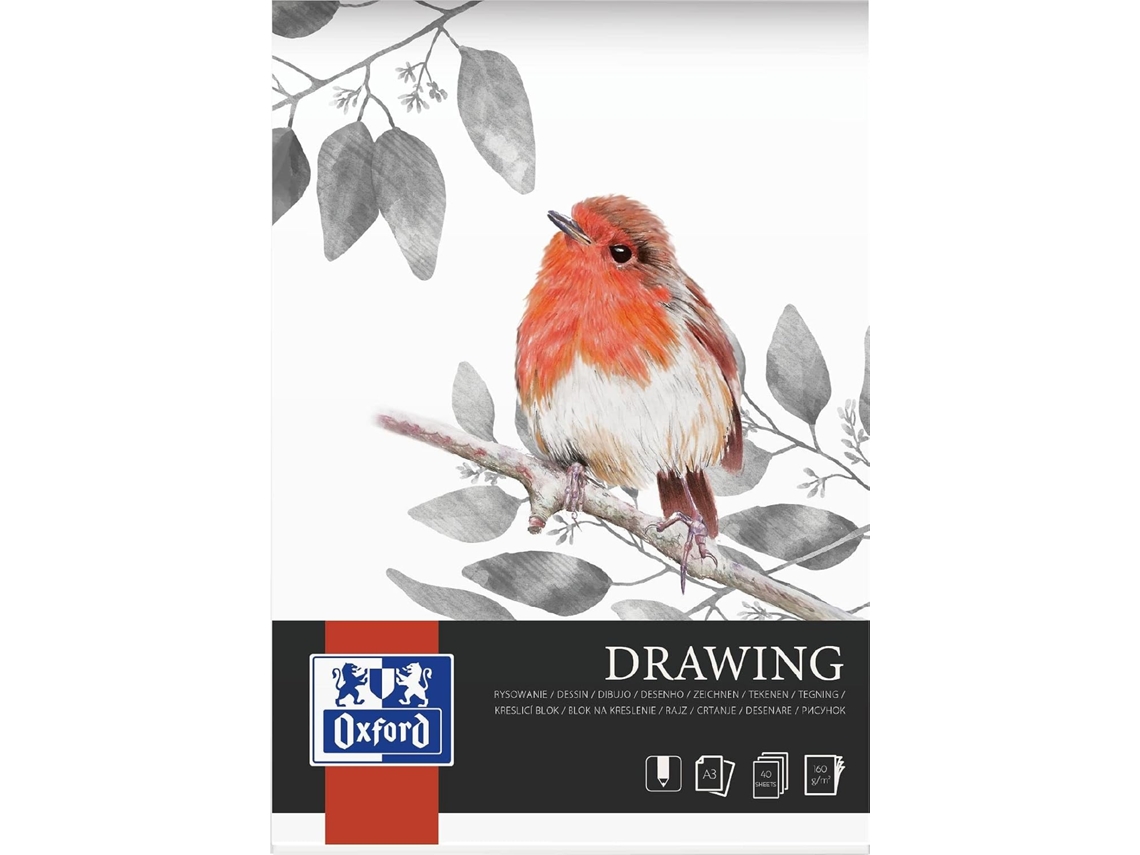 Bloco Desenho A3 160g 40 Folhas