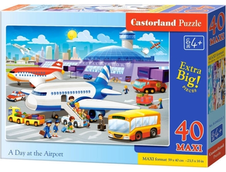 Puzzle  A Day at the Airport (40 Peças)