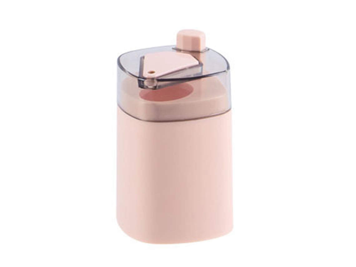 Dispensador Automático De Palitos De Dentes Do Tipo De Pressão Rosa Para Cozinha E Restaurante