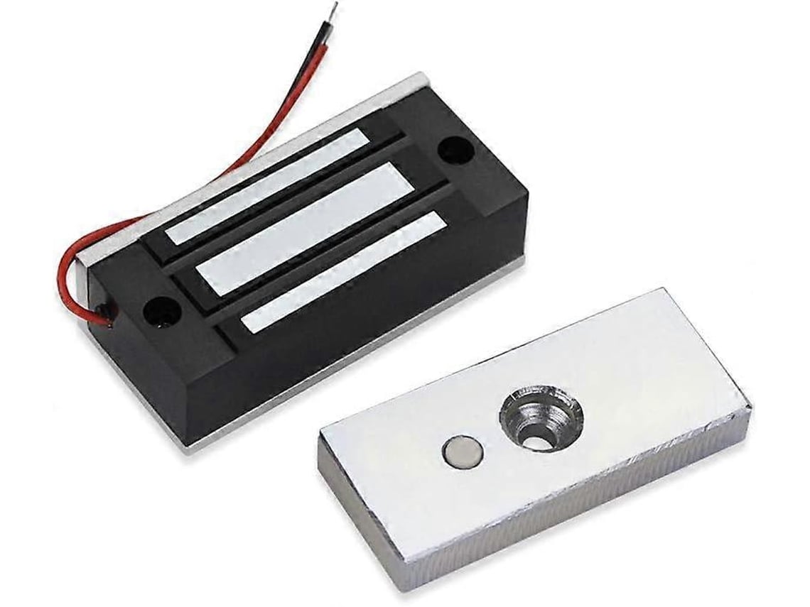 Fechaduras Eletromagnéticas Para Porta Única 12 Vdc Fechadura Magnética Eletrônica 60 Kg / 132 Libras Sistema De Controle De Aces Aquaforge