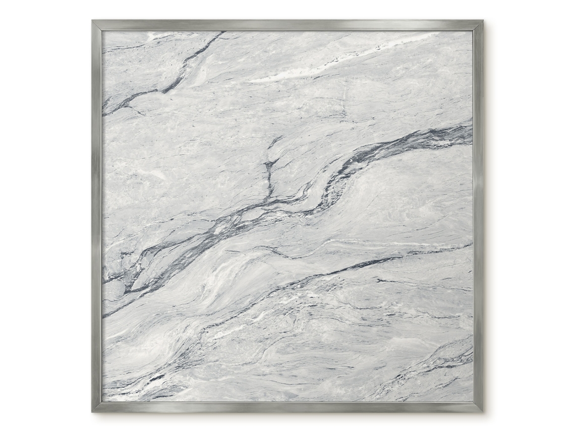 Quadro magnético de parede com efeito mármore elegante para quarto (50x50 cm)