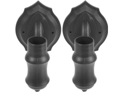 Conjunto de 2 Luminárias de Parede Modernas em Plástico. SFUSHOS