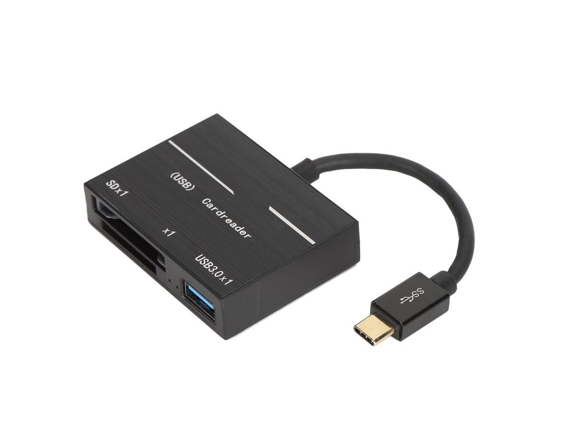 Leitor de Cartão Usb 3.0 e Usb c para Xqd de Alta Velocidade com Indicador Led, Compatível com Usb 2.0 AQUAFORGE
