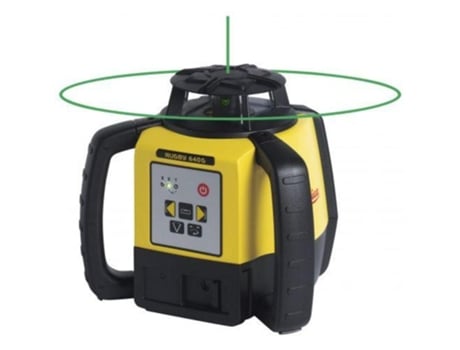 Nível laser rotativo raio verde rugby 640 verde + re120 + rc400 LEICA GEOSYSTEM