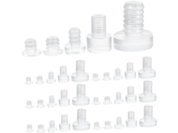 Conjunto De 100 Peças Almofadas Antiderrapantes Borracha Para Tampos Mesa, Protetores De Móveis Para Armários E Mesas