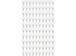 100-mini Clipes De Papel Em Formato Coração, Pequenos Clipes De Metal Com Cauda Longa E Design Vazado, Clipes De Papel