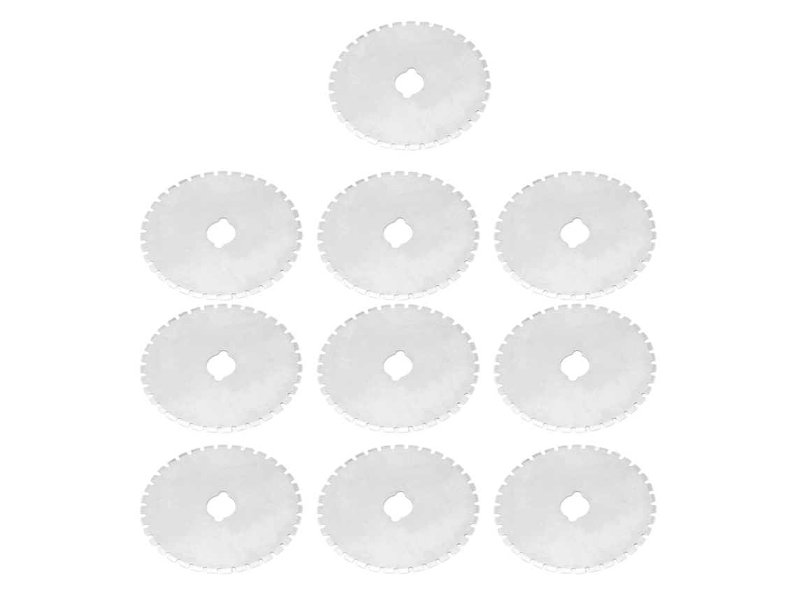 Lâminas de Cutter Business de Aço Inox 10pcs