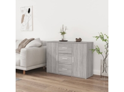 Sideboard, Sideboards Vidaxl Cinzeto Madeira Processada (n/a)