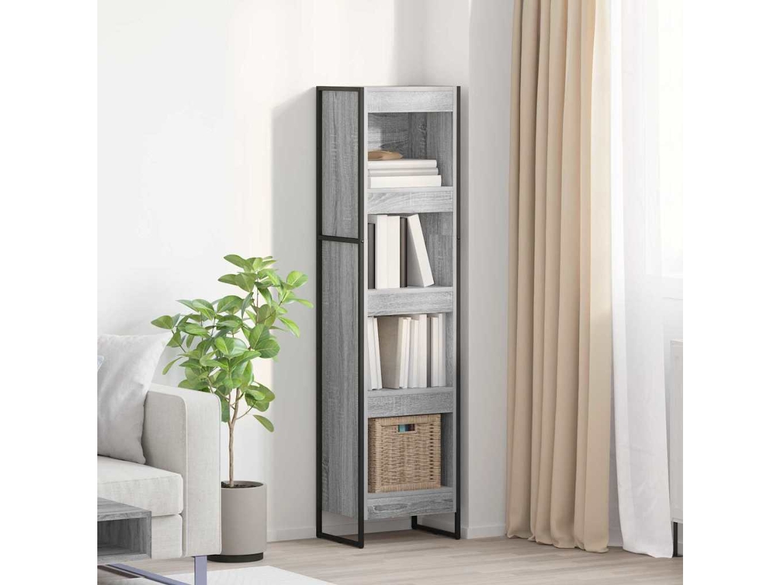 Vidaxl Gabinete De Livros 40 X 30 X 155 Cm Derivados De Madeira