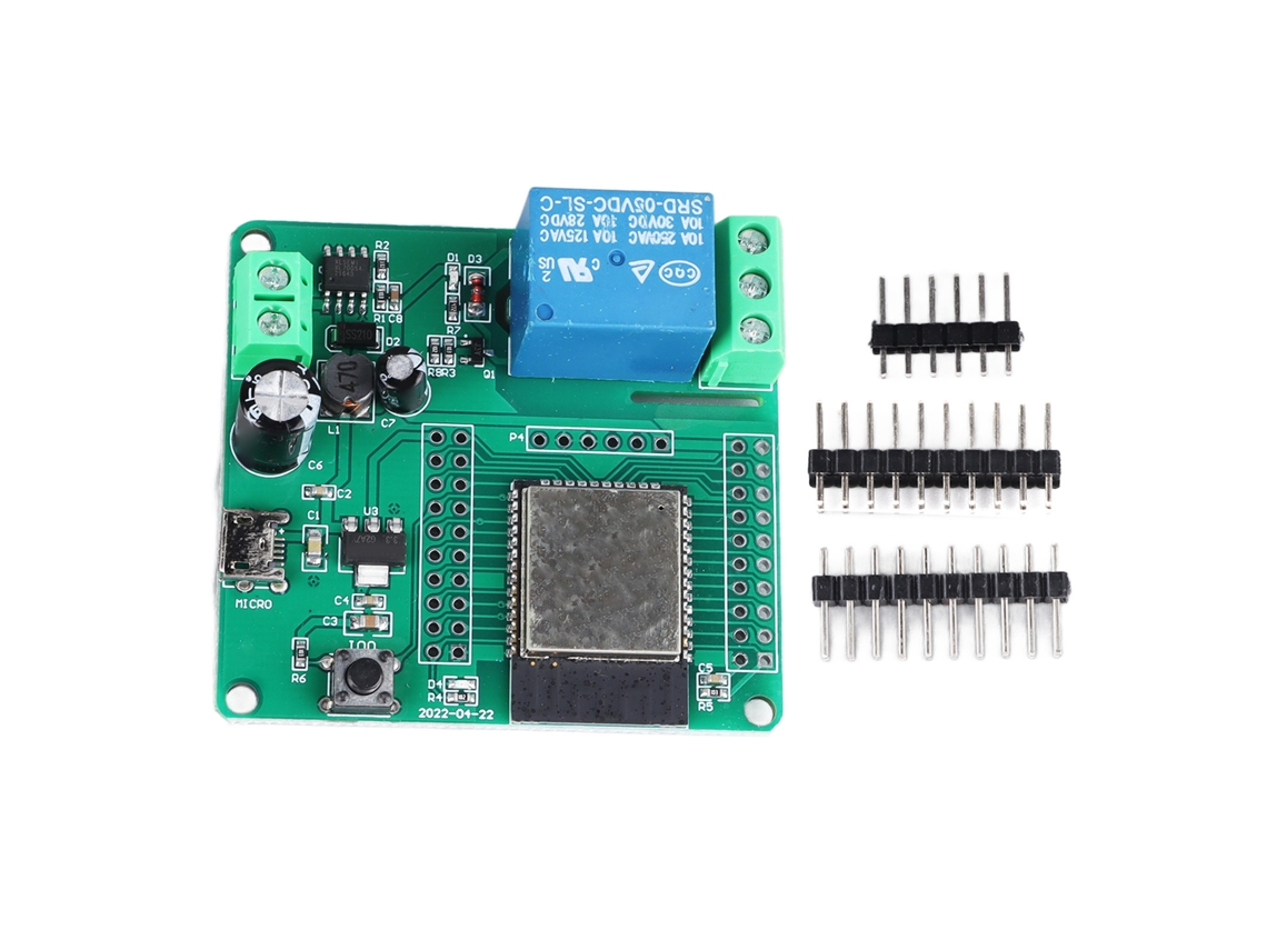 Módulo De Relé Com Wi-fi E Bluetooth Esp32, Controle Remoto Multicanal