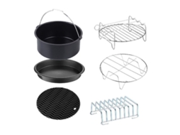Acessórios Para Airfryer Forma Para Bolo E Pizza Conjunto De 6 Peças Slowmoose