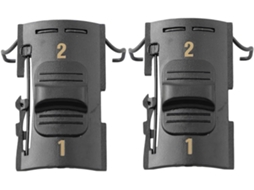 N153906 - Conjunto De 2 Peças Para Plástico Dcd734, Dcd776, Dcd776c2-b3 E Dcd771, Preto
