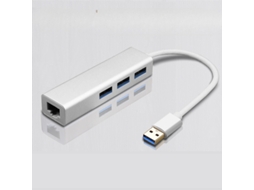 Lurelia Adaptador Ethernet Km31b Usb-c 2.0 100m Prateado, Cabo 18 Cm