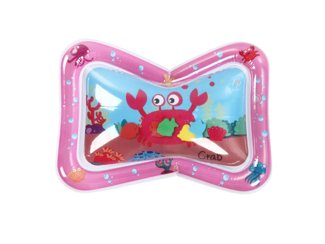 Tapete inflável para bebês WalshLXq, à prova de vazamentos, em PVC, estilo caranguejo, ideal para atividades de bruços.