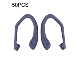 50 Peças Eg40 Para Apple Airpods Pro Sports Fone De Ouvido Sem Fio Bluetooth Silicone Antiderrapante Gancho De Orelha Roxo